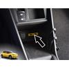 autoCOVR Copertura In Acciaio per Renault-5 E-Tech | Decorazione per porte USB - Colore GIALLO | 1 Pezzo Inox 5 R5 Evolution Electric 95 120 150 Urban Range Comfort Techno Iconic Accessori E Tech
