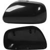 VBESTLIFE Finiture Copertura Specchietto Laterale per 2007-2013, Copertura Alloggiamento Specchietto Retrovisore Auto, Cappuccio Specchietto Retrovisore Porta Laterale, Nero