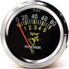 Viviance Manometro Pressione Olio Motore Meccanico Elettrico automobilistico 12V DC Nero FG