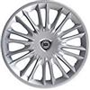 Qunclay SET 4 COPRICERCHI PER AUTO CON DIAMETRO DA 15 PER LANCIA YPSILON 2003-2011