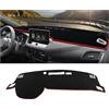 QILINGS Auto Dashboard Cover Per Nissan Per Qashqai J12 2021 2022 2023 2024 Copertura Cruscotto Auto Evita Pad Luce Parasole Custodia Anti-UV Tappeti Tappetini Antiscivolo Copri cruscotto auto(A Red Side LHD)