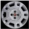Rixto Kit di 4 copricerchi adattabili - per FIAT IDEA (LOGO ROSSO) - diametro 15 - non originali