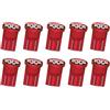 Ruiandsion T10 194 LED lampadine 24V Rosso 168 2825 W5W LED cuneo lampadina di ricambio per auto porte interne luci di cortesia cruscotto (confezione da 10)