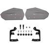 SQNYDH Moto Paramani Protezioni Paramani Per Motocicletta, Per BMW C600 SPORT, C650GT, C 650 GT 2011-2018, Parabrezza, Manubrio, Protezione Antivento Parabrezza Mano Scudo(Titanio)