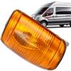 GSRECY - Indicatore di direzione per specchietto retrovisore, copertura in lenti ambra/trasparente compatibile con Ford Transit MK8 2014 > IN POI (lato sinistro - lente ambra)