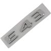 Generico Adesivo for auto con lettere cromate nere in ABS 3D, emblema distintivo for baule posteriore(E43 Chrome)