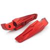 Heinmo Moto Street Dirt Bike Passeggero Telai Raccordi Pedane Poggiapiedi Per Yama' TMAX 500 T-MAX 530 TMAX560 MT07 MT09 XMAX (Red)
