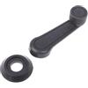 URAGER Alzacristalli Alzavetro Alzacristalli Maniglia Universale Per Accessori Per Auto, Sostituisce La Leva Della Porta Della Manovella Della Maniglia Dell'avvolgitore Del Finestrino Dell'auto(Nero)