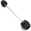 SQNYDH Anticaduta Tamponi Protezione Forcella Anteriore Posteriore Per Aprilia RS660 RS 660, Per TUONO660, Per Tuono FACTORY 2021-2025 Tampone Protezione Moto(Nero,Posteriore)