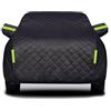 SDKFJ Antigrandine Telo Copriauto per Renault Kangoo, Telo Copriauto Antigrandine Tessuto Oxford Ispessito Copertura per Auto Impermeabile Anti UV(Color:02,Size:per Renault Kangoo)