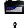 MOTO SPORT MONDO COMPATIBILE CON KYMCO 200 Downtown 2011 BATTERIA TECNIUM BT12A-BS 12V/9,5AH BATTERIE 9,5 AMPERE 12 VOLT PRONTA PER L'UTILIZZO SPECIFICA MOTO SCOOTER 113X70X105MM