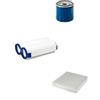 AOQ ORIGINAL QUALITY AOQ - KIT TAGLIANDO 3 FILTRI COMPATIBILE CON FIAT 500 (312) 1.0 HYBRID e 500 cabrio HYBRID 51KW 69CV