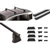 AUTOFORNITURE ITALIA OP. ZAFIRA B (COSMO) 2007>2011 BARRE PORTATUTTO PORTAPACCHI DA TETTO PREMONTATE PRONTE ALL'UTILIZZO PER AUTO SENZA RAILING CON ATTACCO FIX POINT
