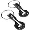 Keenso Universal Car Bonnet Pins Hood Lock Latch Kit Cappuccio Safety Pins per Racing Sport Car(Nero)