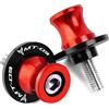 TREONK Supporti per Forcellone Posteriore - M6 Supporti Cavalletto Alluminio Coppia di Nottolini Alza Moto per MT03 MT-03 MT 03 2015-2023