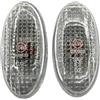 BIVOO Auto Indicatori Direzione Per MAZDA 2 3 5 6 MPV 2PCS Car Side Fender Lampeggiante Ripetitore Di Segnale Indicatore Luminoso Lampada OEM: GJ67-54-120 Fanale Fanalino Freccia