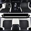 NYMCAR su misuraTappetini per auto compatibili con Mercedes Benz A,B,C,E,S,R,M,V,-Classe GL, GLA, GLB, GLC, GLE, GLK,GLS CLA,CLK,CLS,SLK,SL,SLC,EQA,EQB,EQC,EQE,EQS (Grigio chiaro e Nero Bianco)