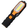 rockible Torce Elettriche COB, Torcia Ricaricabile Portatile con Staffa Ruotata di 180 Gradi, Lampade di Ispezione LED con Indicatore di Alimentazione per Garage, Manutenzione Domestica, Orangina