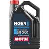 Motul Olio lubrificante per motori ibridi Ngen 0W20 4 litri