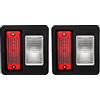 Tendparts 2 pezzi 6670284 6672279 fanale posteriore compatibile con Bobcat Skid Steer Loader 553 753 763 773 863 864 963 T110 T140 T180 T190 T200 A220 S110 T140 T180 T190 T200 A220 S110 00 S1 30 S150