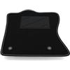 Somer Car Tappetino Auto SOLO LATO GUIDA 1pz compatibile con Land Rover Range Rover Velar 2017-2025 | 1 tappeto su misura in moquette
