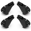 Lampa N20012 Kit 4 Piedi per Barre in Alluminio