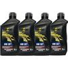 VIMANT Olio Motore Auto SAE 0W-30, 4 Litri, 4x1L,100% Sintetico, API SN/CF, ACEA C2/C3 A5/B5, MADE IN ITALY