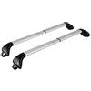 Lampa NORDRIVE N15013 Snap-Fit Alu, Coppia Barre portatutto telescopiche in Alluminio - Mis. 2-100÷136 cm