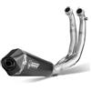 MIVV SCARICO COMPLETO 1x1 DELTA RACE INOX NERO MIVV TUONO 660 2020-2021