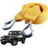 Generico Cavo di traino per camion, Cavo di traino in nylon, Cinghia di fissaggio, Fune di traino per carichi pesanti, Cavo di traino per veicoli, Fune di traino in nylon per auto, Cavo di recupero con ganci,