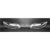 SHGJGH Lenti Fanali Per Ford Per Focus 2012-2014 Coprifaro Anteriore Per Auto In Vetro Trasparente Paralume Mascherina Per Lampada Copertura per Fanali Anteriori(sinistra e destra)
