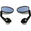 APNWVFO Motociclette specchietti per Triumph per Speed per Triple per Street 675 1050 Specchietti Retrovisori per Moto Specchietti Moto Manubrio