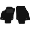 Somer Car Kit Tappetini Auto SOLO ANTERIORI 2pz compatibili con Opel Astra H 2004-2010 | Set 2 tappeti anteriori su misura in moquette