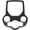 RWRPQEDEXM Pannello Console Centrale Per Alfa Per Romeo Per Giulia Per Stelvio 2016 2017 2018 2019 Car Center Console Decorazione Cornice Trim ABS Cromato In Fibra Carbonio Console Centrale Decor(Style A Carbon