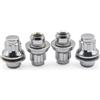 ZXYIWSDF Bulloni Antifurto Compatibile con Toyota per RAV-4 1994-2014 Auto Chrome Ruota Vite Bullone Dado di Bloccaggio Chiave Adattatore Ruota Bulloni Dadi Viti Auto Pneumatico Bulloni