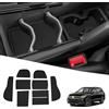 Ruiya per VW Tiguan 3 2024 2025 Antiscivolo Interno Tappetini, Tappetini in Gomma per Auto Tappetino Bracciolo Protezione Scanalatura Porta Interni Tappetini Gomma VW Tiguan Accessori