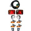 MelTruck® Set di luci LED per rimorchio, Accessori Rimorchio, 12 V, 13 poli, set di cavi da 7,7 m