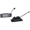 Yoegerery 2 PZ LED Licenza Numero Targa Luce Per Ni-ssan Qashqai J10 J11 Juke F15 Versa Rogue Sport X-Trail T31 12V Luci Targa per Auto