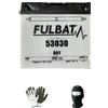 farbrothersonline COMPATIBILE CON MOTO GUZZI V65 Florida V65 Florida 650 1986-1995 BATTERIA FULBAT GIA' PRONTA 53030 12V/30AH SPECIFICA BATTERIE PER AVVIAMENTO MOTORE MOTO SCOOTER