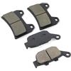 Xtufxkch Pastiglie Freno Moto Per ZONTES 350E 350D 350M 350S 350R 350V 350T 350X 350VX GK350 ZT350 D350 Kit Pastiglie Freno Anteriori E Posteriori Per Motocicletta Pastiglie freni
