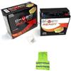 CLICK & GO COMPATIBILE CON BMW R1100R 1100 per anno 1999 BATTERIA OG19R OKYAMI CCA 280 FORNITA CARICA E PRONTA ALL'USO BATTERIE ATTIVE 22 AH AMPERE 12 VOLT 186X82X171MM