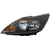 GV-ZONE faro lato sinistro faro lato conducente montaggio proiettore luce anteriore lampada auto luce auto nero lhd fari compatibili con ford focus mk2 2008 2009 2010 VP1422L