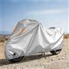 Generico Motorcycle Cover for Mash Seventy Five 125,210D Tessuto Oxford Impermeabile,Copri Moto Crema Solare Polvere Pioggia Vento con Strisce Riflettenti