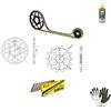 farbrothersonline COMPATIBILE CON KAWASAKI Z ABS 650 2017-2020 KIT CATENA CORONA PIGNONE PER MOTO TRASMISSIONE DID 520VX3 LUN 114 MAGLIE,CORONA ACCIAIO P520-Z46,PIGNONE P520-Z15 SPECIFICO