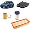 OP Kit tagliando 4 filtri per Volkswagen Tiguan 5N 2.0 TDI 2007+