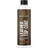 Leather Expert Finitura in pelle lucida 500 ml - Finitura in pelle per artigiani - Top Coat per tutti i tipi di pelle liscia - La vernice trasparente protegge da umidità e danni