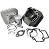 Generico KIT CILINDRO GRUPPO TERMICO Ø 47 mm MODIFICA 70 MOTORE PIAGGIO GILERA ARIA 50 2T LIBERTY FREE ZIP