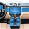 FDHWINGI Pellicola protettiva in TPU trasparente per console centrale interna auto, pellicola protettiva PPF antigraffio, per Porsche Macan 2022-2024