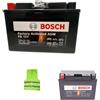 CLICK & GO COMPATIBILE CON YAMAHA YZF R6 (RJ03/RJ05/RJ09) 600 per anno 2002 BATTERIA BOSCH FA121 YT9B-BS AGM YT9B-4 CCA 115 FORNITA CARICA E PRONTA PER L'USO BATTERIE 8 AH AMPERE 12 VOLT 150X70X105