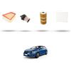 HOFFCAR Kit tagliando 4 filtri compatibile con Renault Megane IV 1.5 DCI 81kw dal 2015